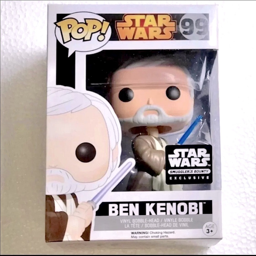 Star Wars Funko POP 99 Ben Kenobi Collectible Bobble-Head